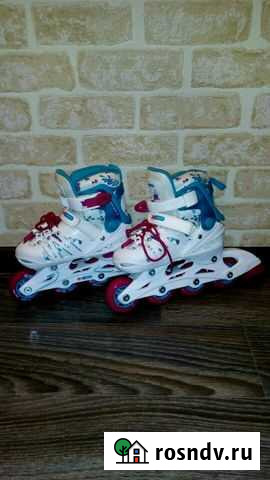 Ролики раздвижные для девочки Красноярск - изображение 1