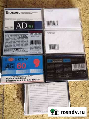 Аудио кассеты чистые Иркутск - изображение 1