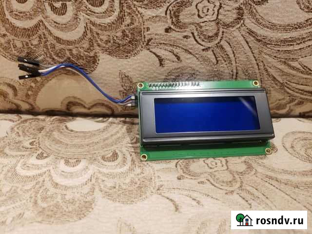 ЖК дисплей 2004 + arduino nano Наро-Фоминск - изображение 1