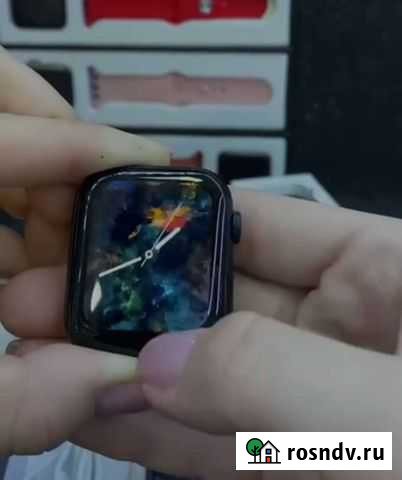 Часы apple watch 6 44 mm новые Карталы - изображение 1