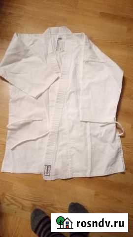 Кимоно для каратэ куртка, р.160 новая Белгород - изображение 1