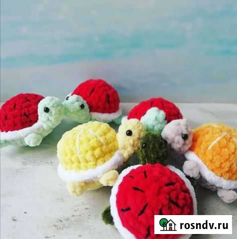 Вязаные плюшевые черепашки Кузнецк - изображение 1