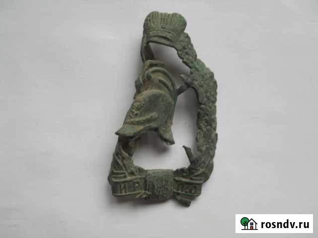 Пожарный царский знак крест медаль гренада Выселки - изображение 1