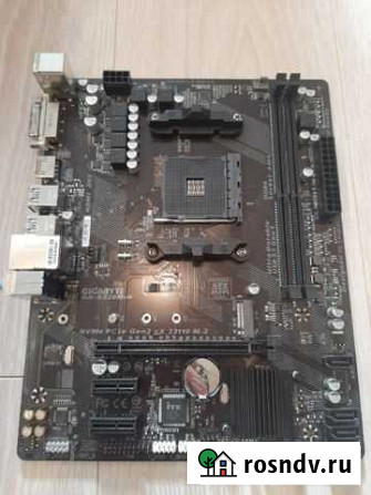 Материнская плата gigabyte GA-A320M-H Комсомольск-на-Амуре - изображение 1