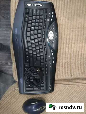 Беспроводная клавиатура и мышь.Клава Genius Ergo M Самара - изображение 1