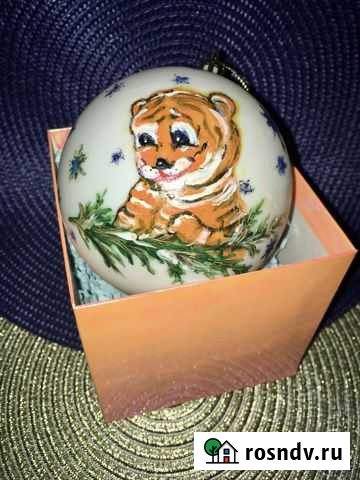 Шар новогодний ручная роспись Тула - изображение 1