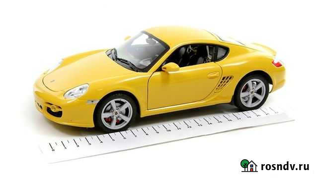 Porsche Cayman S (Welly 1:18) новая Севастополь - изображение 1