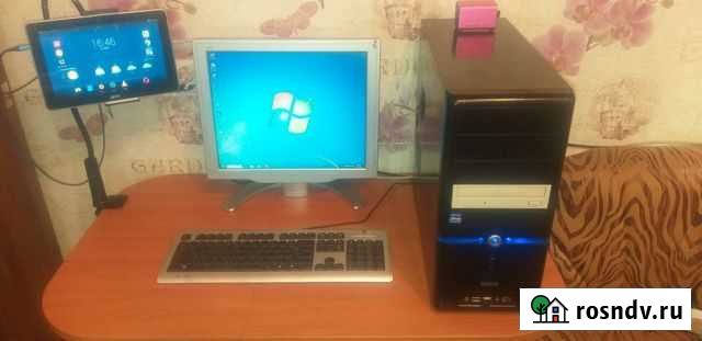 Компьютер с монитором windows 7 professional Железногорск-Илимский - изображение 1