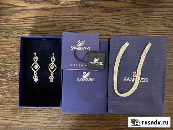 Swarovski серьги оригинал Самара