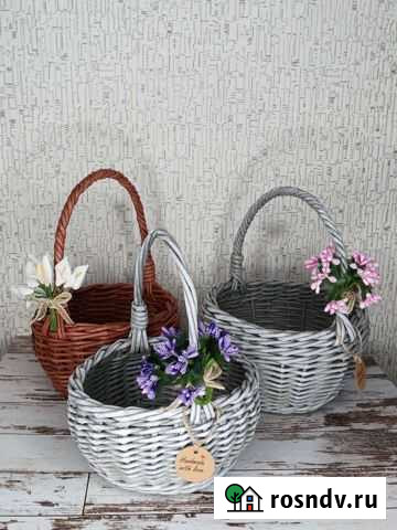 Корзинка плетеная Омск - изображение 1