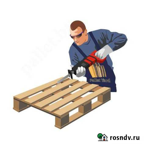 Грузчик на склад (ремонт поддонов) Подольск - изображение 1