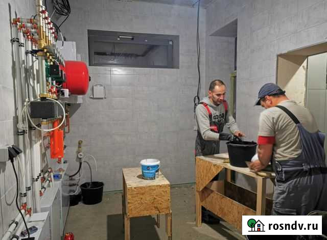 Укладка плитки. Ванная под ключ. Монтаж сантехники Калининград - изображение 1