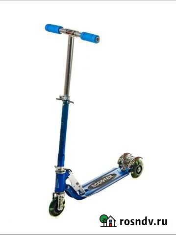 Самокат детский трехколесный новый Вологда - изображение 1