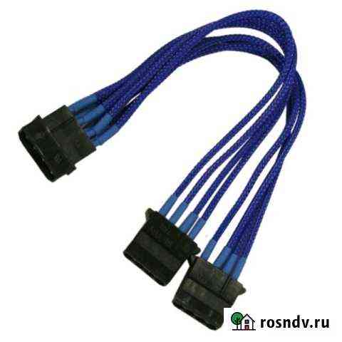 Разветвитель Nanoxia 4-pin molex в 2 х 4-pin molex Ирбит