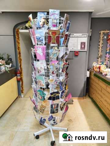 Стойка для открыток, поворотная, 72 кормана Муром - изображение 1