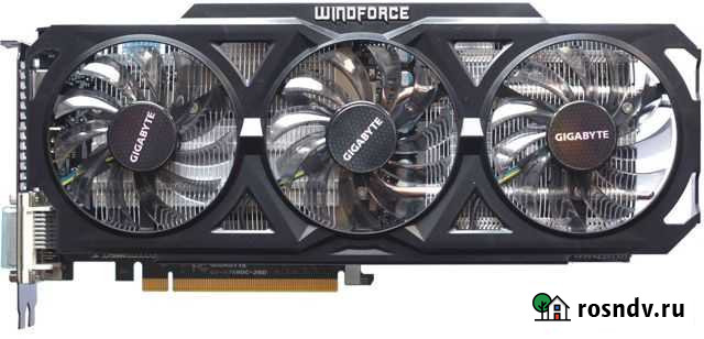 Gigabyte GTX 760 Windforce X3 2gb OC Курган - изображение 1