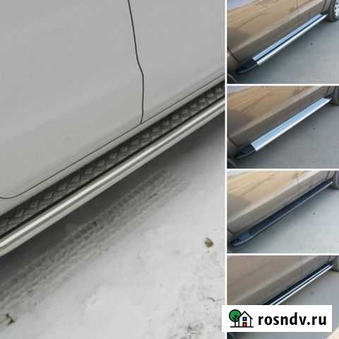 Пороги, навесное из нержавейки Омск - изображение 1