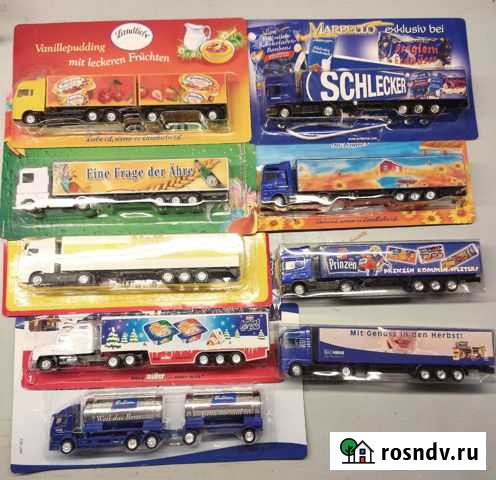 Модели грузовиков 1/87. Новые Череповец - изображение 1