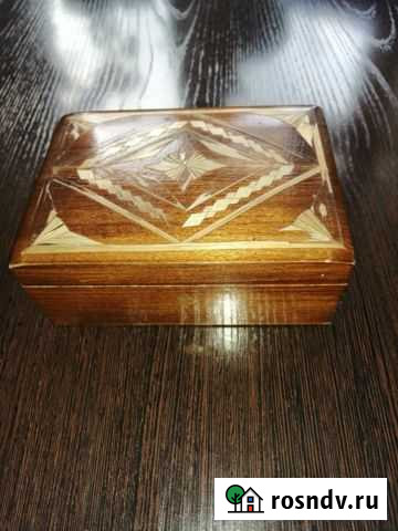 Шкатулка из дерева Чита - изображение 1