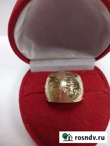 Советское золотое кольцо 583 пробы Балахна - изображение 1