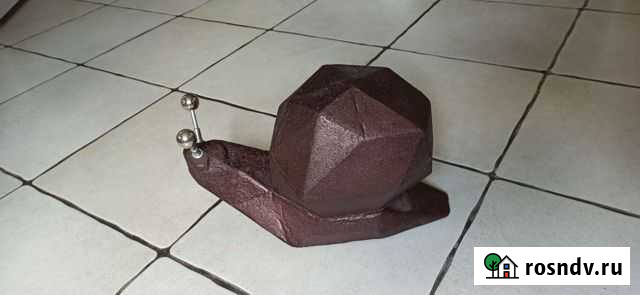 Улитка полигональная из бетона Тосно - изображение 1