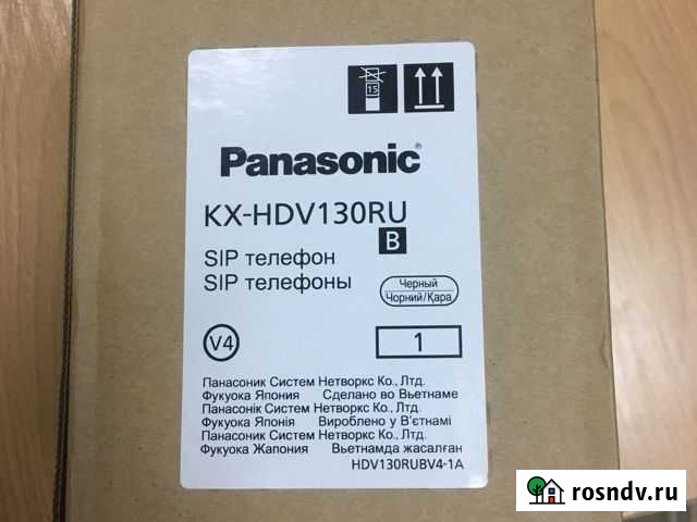 Sip телефоны Panasonic kx-hdv130ru новые Воронеж - изображение 1