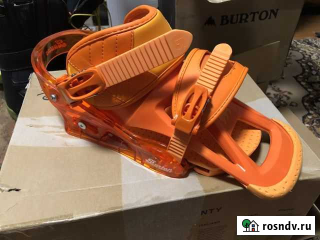 Крепление для сноуборда burton Пенза - изображение 1