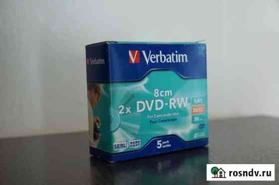 DVD+RW диск Verbatim 1.4Gb 2x slim 5 Ижевск