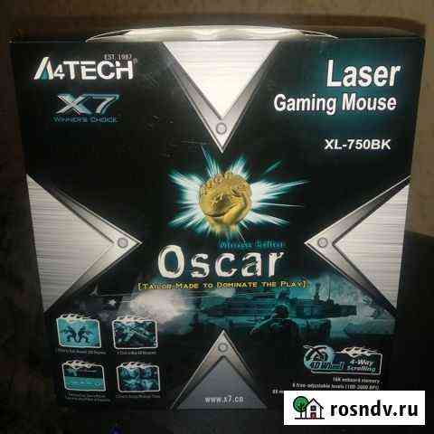 Игровая мышь A4tech XL-750BK Мурманск
