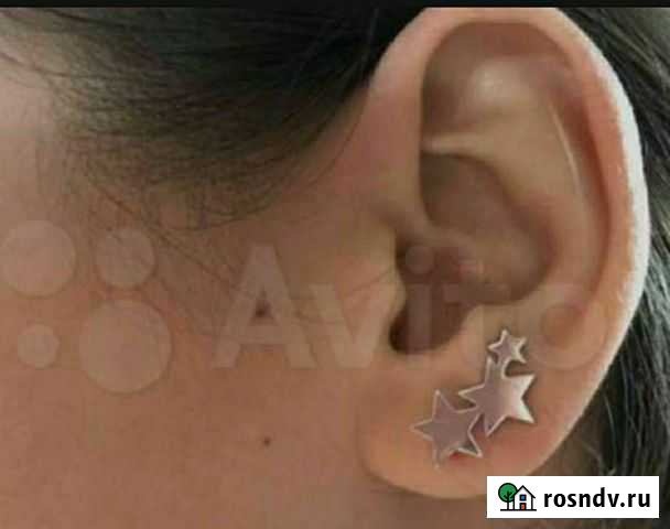 Серьги серебро Мурино - изображение 1