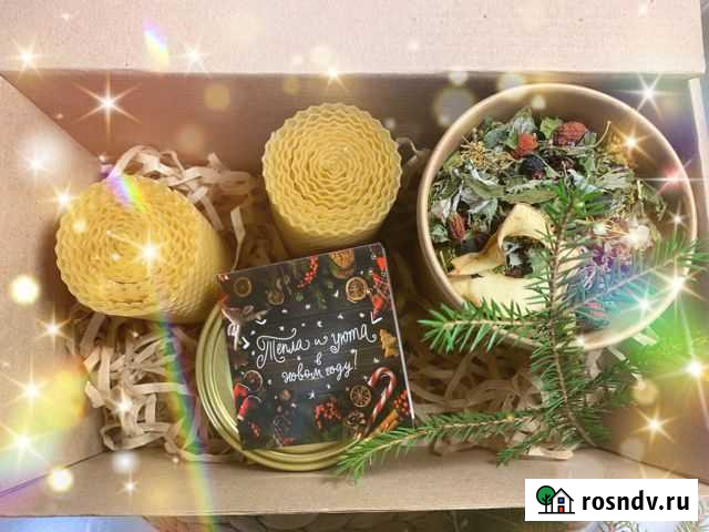 Медовые свечи из вощины, подарочные наборы Киров - изображение 1