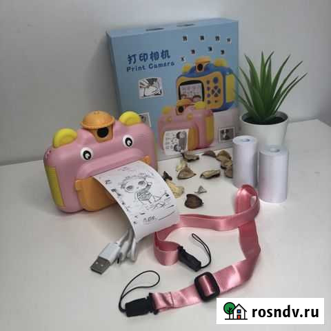 Детский фотоаппарат мгновенной печати фото (новый) Владимир - изображение 1