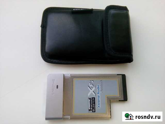 Звуковая карта SB X-Fi Extreme Audio Notebok Чусовой - изображение 1