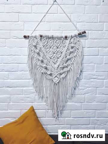 Макраме панно в стиле бохо Волжский - изображение 1