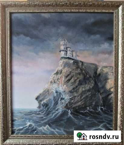 Продаю картину холст масло 50х60см Анапа - изображение 1