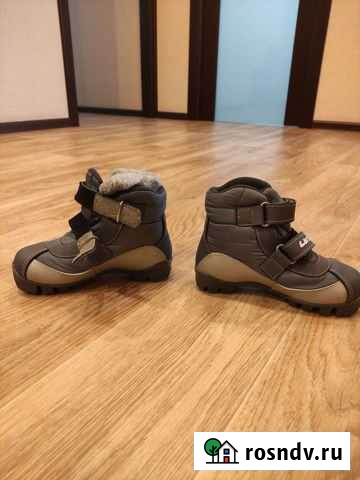 Лыжные ботинки детские Самара - изображение 1
