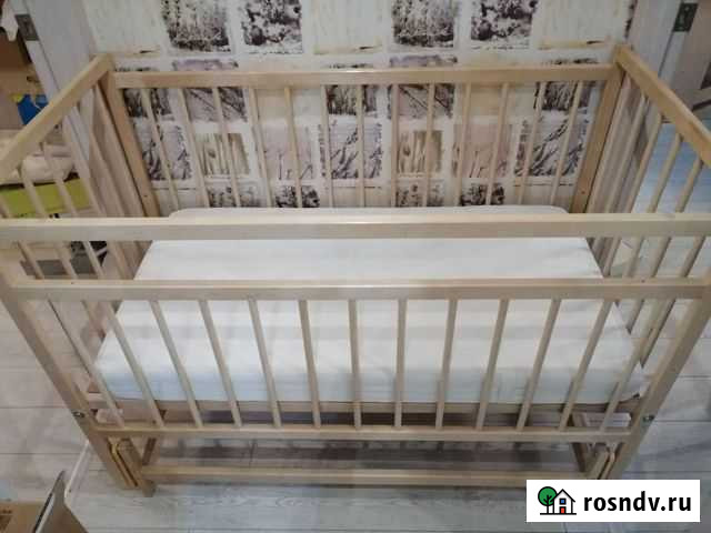 Детская кроватка с универсальным маятником Хабаровск - изображение 1
