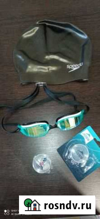 Очки для плаванья,шапочка новые Speedo Иваново - изображение 1