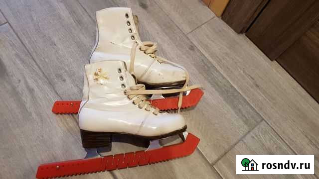 Коньки фигурные детские 22см Псков - изображение 1