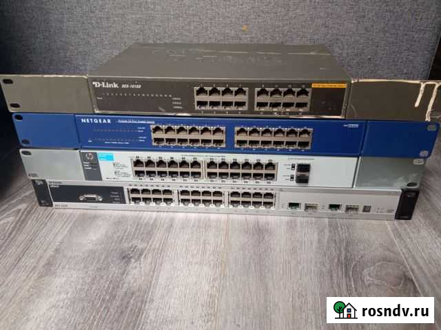 Коммутаторы hp, d-link, netgear Подольск - изображение 1
