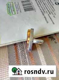 Женское кольцо с янтарем Волгоград - изображение 1