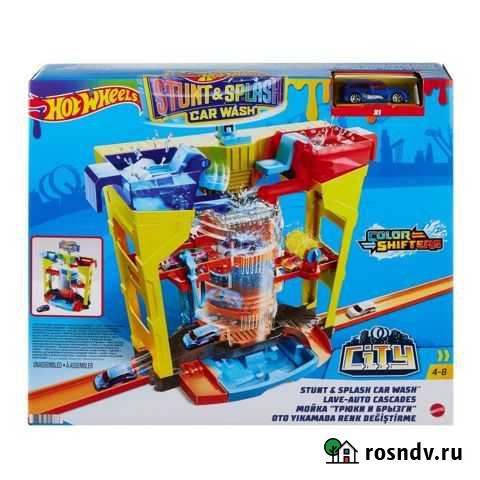 Hot wheels трюковая автомойка grw37 Псков - изображение 1