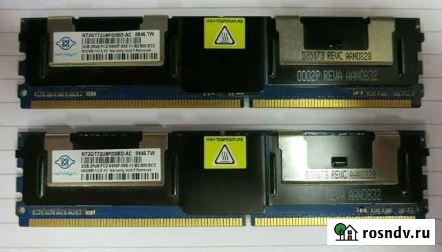 Оперативная память Nanya DDR2-800MHz 2GB Гурьевск - изображение 1