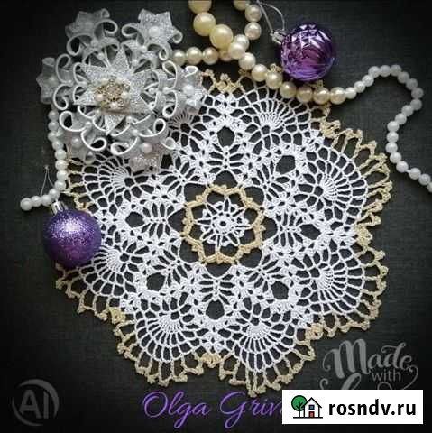 Салфетка Снежинка Удомля - изображение 1