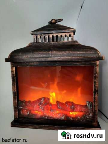 Электрический камин LED Fireplace Lantern Барнаул - изображение 1