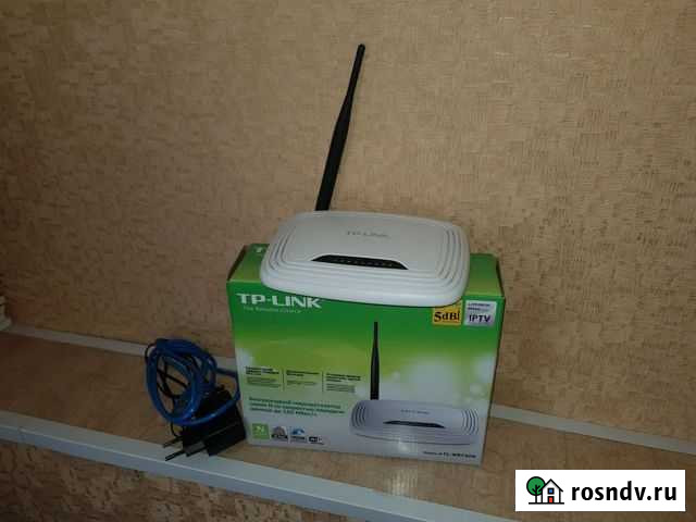 Wi-Fi роутер TP-link TL-WR740N Смоленск - изображение 1