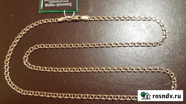 Золотая цепь бисмарк новая полновесная. Арт701 Барнаул - изображение 1