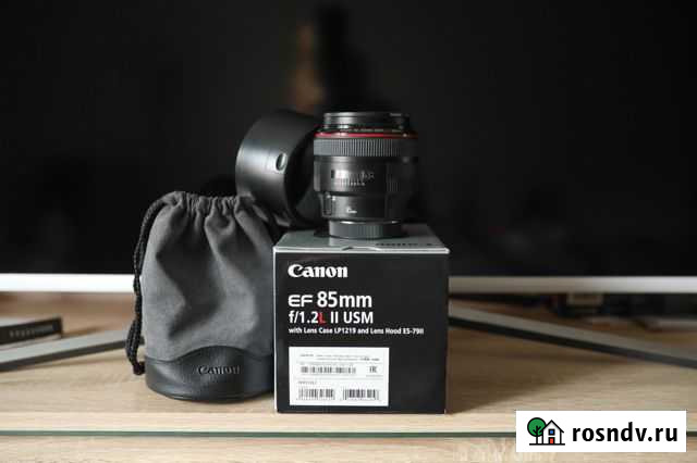 Canon 85mm 1.2 Петрозаводск - изображение 1