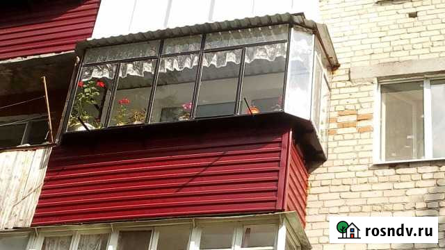 Остекление балконов и лоджий, с выносом рамы метал Курган - изображение 1