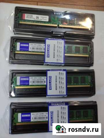 Память для пк DDR2/DDR3 2gb-4gb Ульяновск - изображение 1